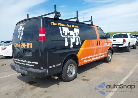 2004 Chevrolet Express z USA, uszkodzony, nr VIN 1GCGG25V241245876